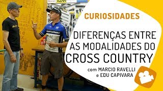 As diferenças do mountain bike cross country XC XCO XCM XCE Com Marcio Ravelli Pedaleria [upl. by Reffineg]