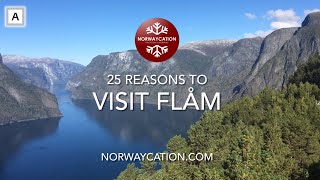 25 reasons to visit Flåm 2022  Norwaycationcom  Vacation in Norway [upl. by Hovey39]