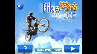 Bike mania 3 On Ice 🕹️ Minijuegos [upl. by Ressan80]