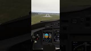 Dash 8 Q400 Landing at Belfast City xplane12 xplane dash8 [upl. by Brear296]