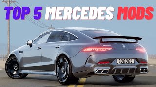 BEST 5 MERCEDES MODS 2024  DOWNLOAD LINKS  BeamNGDrive [upl. by Otter]