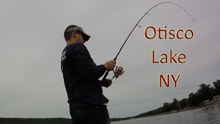 PA Bass Casters Otisco Lake NY Fishing Tournament Practice Day [upl. by Chelsae]