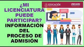 Soy Docente ¿MI LICENCIATURA PUEDE PARTICIPAR PROFESIOGRAMA ADMISIÓN [upl. by Dnarud148]