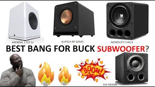 Arendal 1723v Subwoofer Review  Edge of Tomorrow Demo [upl. by Karlotte]