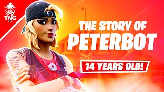 The Story of Peterbot  Fortnites Youngest Pro [upl. by Ikkaj]