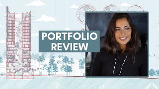 Mariana from Zaha Hadid Architects reviews Portfolios [upl. by Laurentia]