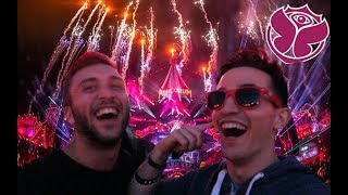 TOMORROWLAND  LE PLUS GROS FESTIVAL DU MONDE  AVEC TIBOINSHAPE [upl. by Dierolf]