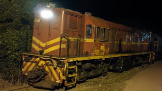 TREM DE MINÉRIO REALIZANDO MANOBRA NOTURNA [upl. by Frederik981]