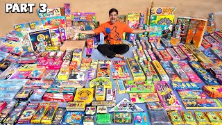 ₹200000 Unique Diwali Stash PART3🔥 लो आ गये नए नए पटाखे  Diwali Stash Testing [upl. by Kciderf]