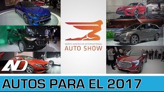 Autos que esperar para el 2017  Kia Stinger VW Tiguan Chevrolet Traverse  NAIAS 2017 [upl. by Colson]