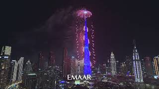 Emaar NYE 2022 Fireworks [upl. by Wachtel]