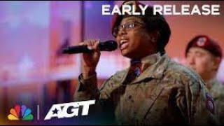 82nd Airborne Chorus Appearing on ‘America’s Got Talent’ Tuesday Night [upl. by Nuahsyar]