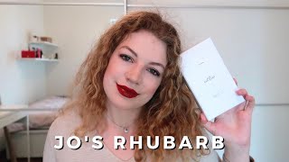 JOs RHUBARB  NEW Jo Loves x Zara Fragrance Review [upl. by Alekat357]