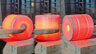 How To Professionally Forge Steel Billets EP635 forging machines [upl. by Finnigan]