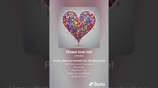 Please Love Me Sung by Ai girl Created by Max Wallace [upl. by Krantz]