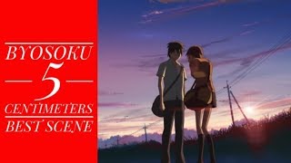 5 Centimeters Per Second  Byousoku 5 Centimeter scene by AY [upl. by Varney]