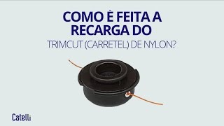 Como é feita a recarga do carretel de nylon [upl. by Posner420]