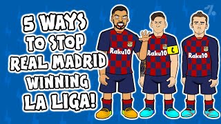 5 ways to STOP Real Madrid winning La Liga ► Onefootball x 442oons [upl. by Mattheus]