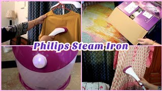 Philips Steam Iron Unboxing  Details  Review [upl. by Byler972]