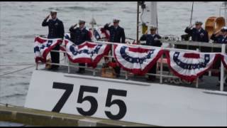 Coast Guard Cutter Munro Commissioning Ceremony [upl. by Notliw]