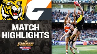 Richmond v GWS Highlights  2019 Toyota AFL Grand Final [upl. by Nile460]