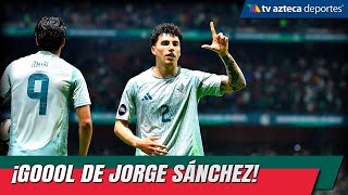 ¡Goool de Jorge Sánchez México 30 Honduras  Cuartos de Final CONCACAF Nations League [upl. by Godfry]