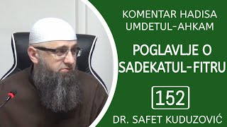 152 UMDETULAHKAM  Ko je obavezan dati sadekatulfitr vitrove [upl. by Staci670]