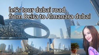 Tara sama tayo magtour sa kalsada ng dubai uae 🇦🇪 buhay lady driver [upl. by Nahraf]