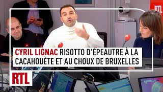 Cyril Lignac  Risotto dépeautre à la cacahouète et aux Choux de Bruxelles [upl. by Andert]