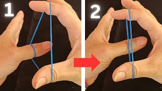 This Magic Trick is so Amazing Tutorial RubberBand magic trick for beginners TNT Magic Trick [upl. by Icaj]