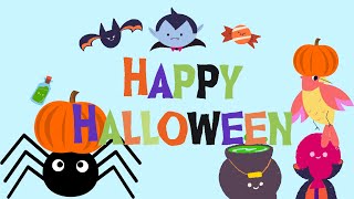 Halloween Story The Spider that didnt know about Halloween  Story Time for Children Educational [upl. by Nosecyrb]