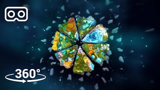 Discover Seven Worlds One Planet in VR360  BBC Earth [upl. by Yorel934]