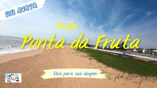 DJI Avata 4k sobrevoa a Praia da Ponta da Fruta em Vila Velha Espírito Santo [upl. by Amar]