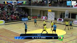 World Korfball Championships 2015  Belgium v Brazil  Extended Highlights [upl. by Raskind477]