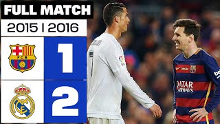 FC Barcelona vs Real Madrid 12 20152016 PARTIDO COMPLETO [upl. by Dicks]