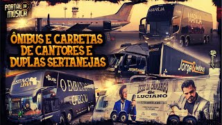 ÔNIBUS DE CANTORES AS E DUPLAS SERTANEJAS  Gusttavo Lima Marilia Mendonça e muito mais [upl. by Arimahs577]