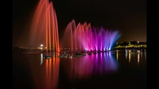 Mysore brindhavan garden water music fountain ⛲️2024 [upl. by Eromle]