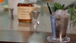 How to Make a Mint Julep  Cocktail Recipes [upl. by Nolyarb]