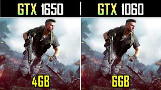 GTX 1650 vs GTX 1060  15 New Games Tested in 2024 [upl. by Araht]