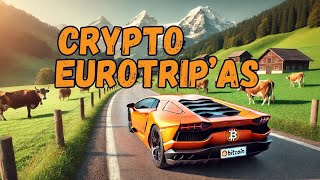 Crypto Eurotripas WEB3 Konferencija Ir Selfiukas Su Satoshiu Budapešte [upl. by Esyned]