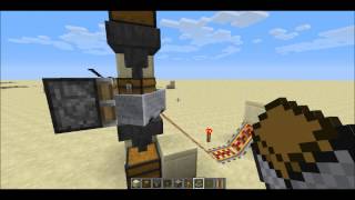 Minecart Delivery System Using Hoppers [upl. by Anelak330]