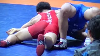 GrecoRoman Wrestling Korea 레슬링 – PIN at 66kg [upl. by Aniled593]