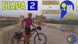 Camino mozárabe en bici 2 etapa Córdoba  Castuera [upl. by Novanod]