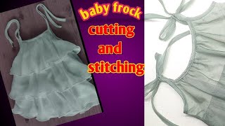 Very easy dress cutting and sewingfor 34 yearsno patternsewing is easy [upl. by Idurt]