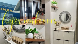 HOW TO ORGANIZE OUR MINIMALIST ENTRYWAYIKEA PHILIPPINESmakeoverentrywaymakeoverorganizationikea [upl. by Isadore]