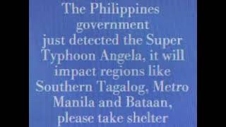 Philippines 1995 EAS Scenario MOCK [upl. by Hannaj]