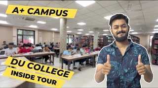 We are back in DU  campus tour students interaction cinematic  drone shots  A complete video [upl. by Soalokcin]