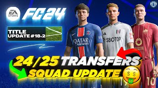 2425 Transfers Squad Update V6 For FC 24 New Managers  Players  Transfers  Promoted Teams [upl. by Azalea883]