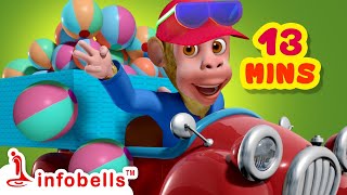 Ek Bandar Ne Kholi Dukaan  Bandar mama  Hindi Rhymes for Children  Infobells hindirhymes [upl. by Komsa]