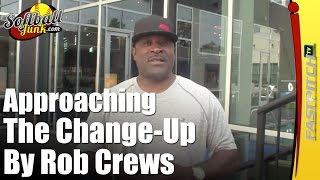 How To Softball Drills amp Tips Approaching The ChangeUp Pitch by Rob Crews [upl. by Aihseya139]